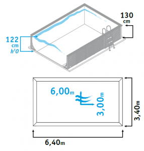 Piscina Laghetto Dolcevita Rattan 36